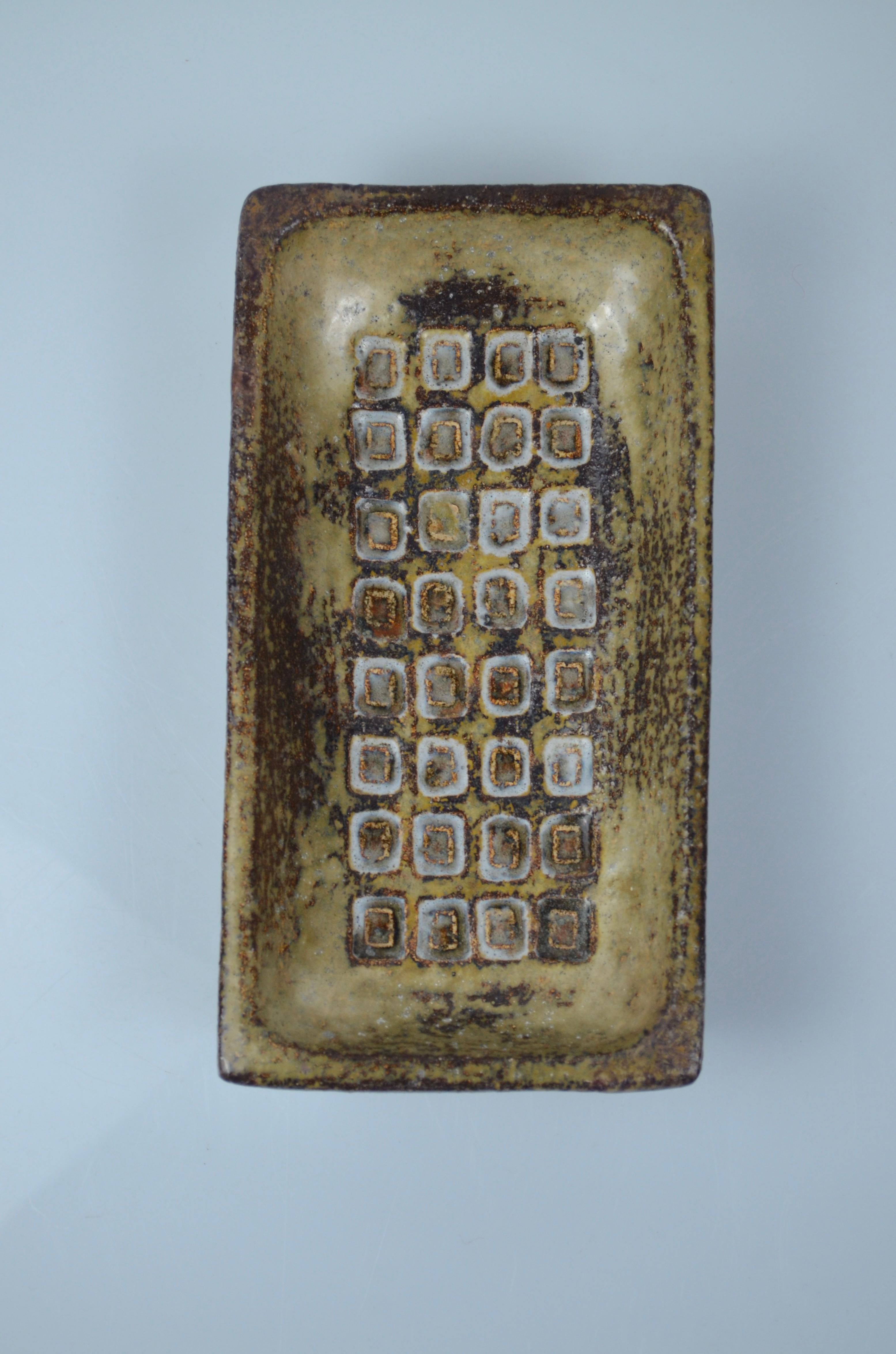 Modernes Keramik-Tablett aus der Mitte des Jahrhunderts von Olivier Pettit, Frankreich, 1950er Jahre im Angebot 5