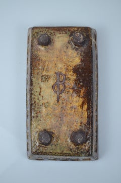 Midcentury-Modern Ceramic Catchall Tray by Olivier Pettit, France, 1950s