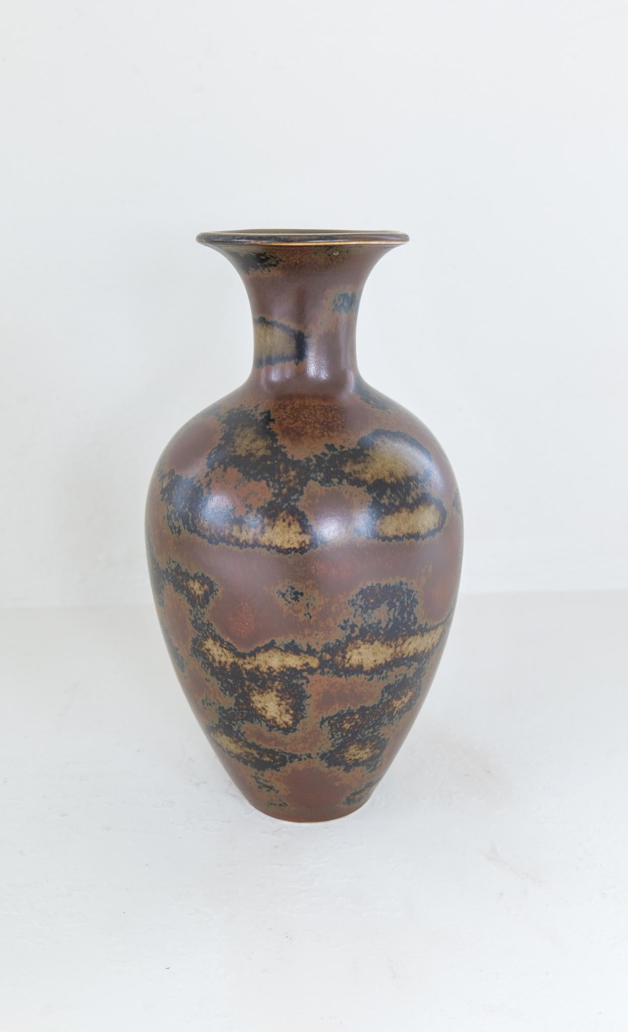 Vase en céramique du milieu du siècle Rörstrand Gunnar Nylund, Suède en vente 2