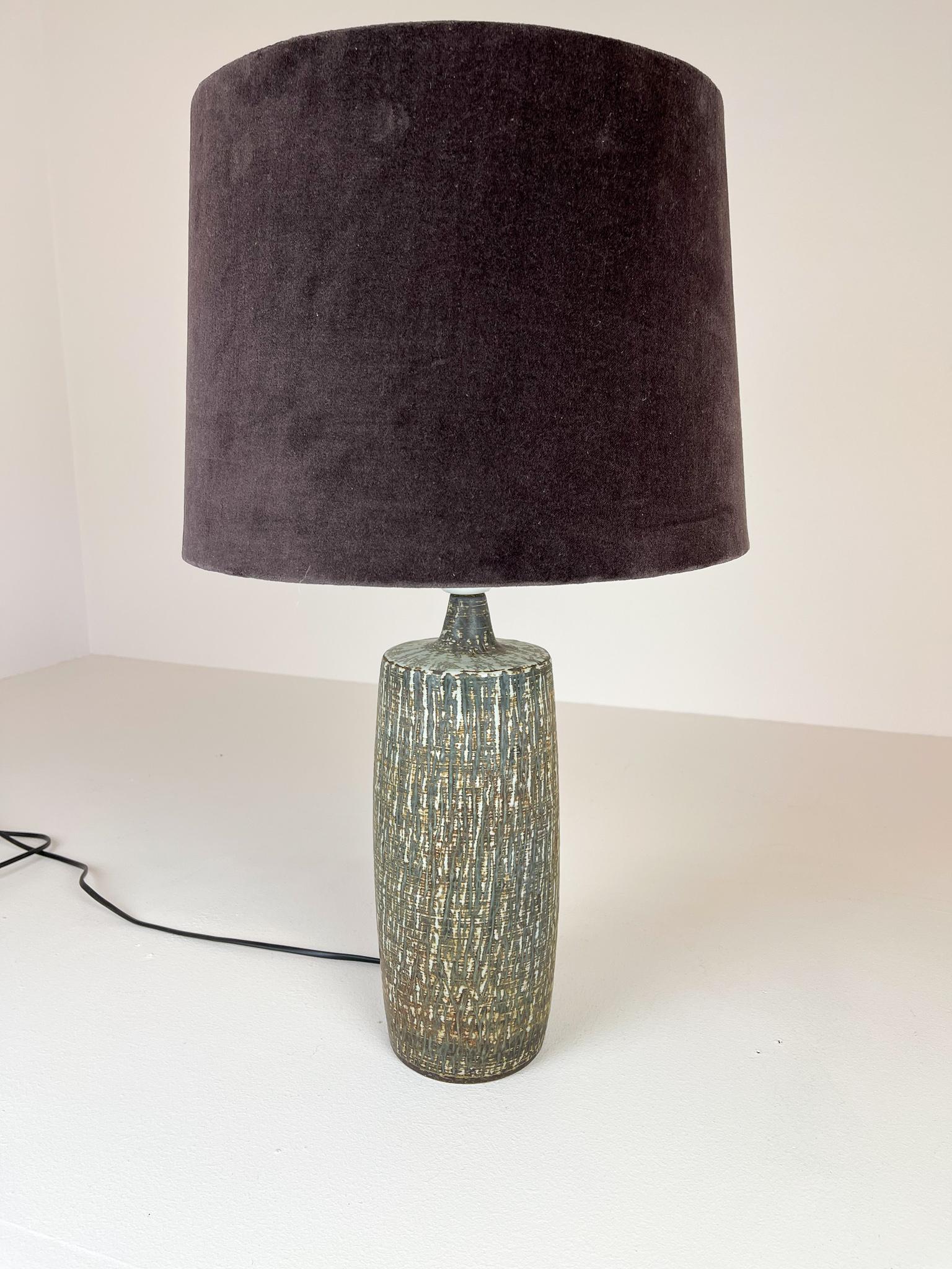 Swedish Mid-Century Modern Ceramic Table Lamp 