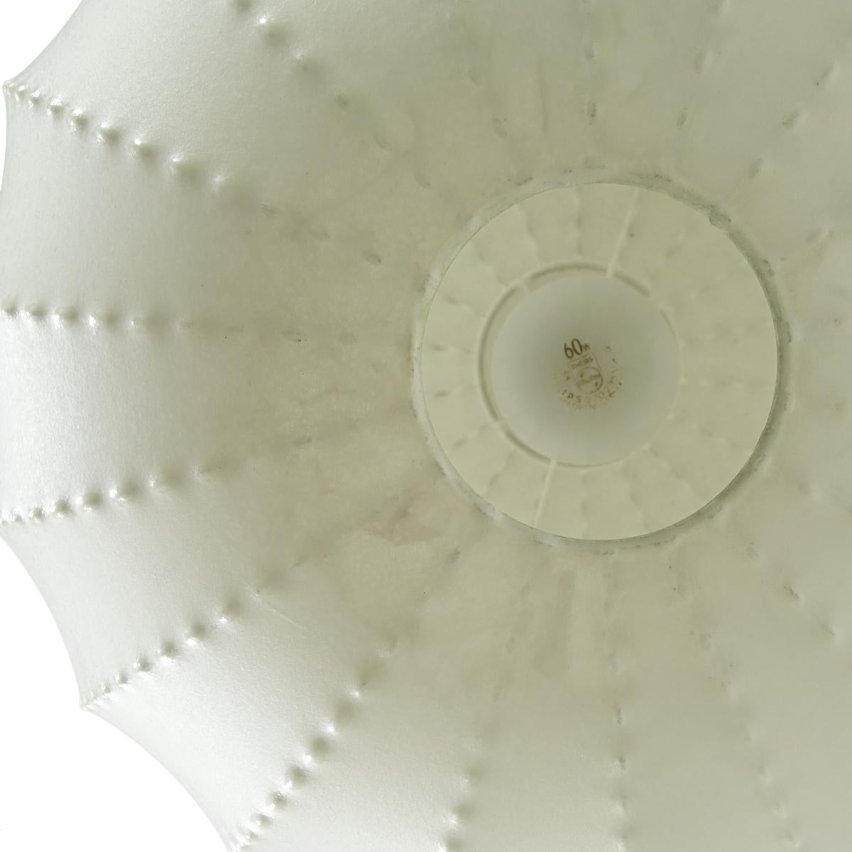 Steel Mid-Century Modern Cocoon Pendant Designed, Achille & Pier Castiglioni for Flos