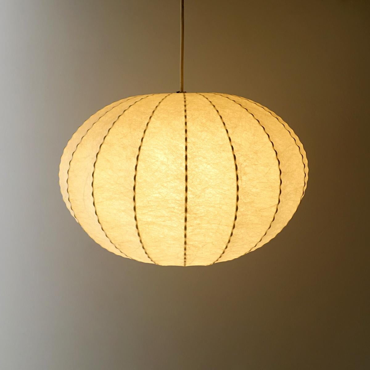 Mid-Century Modern Cocoon Pendant Designed, Achille & Pier Castiglioni for Flos 1