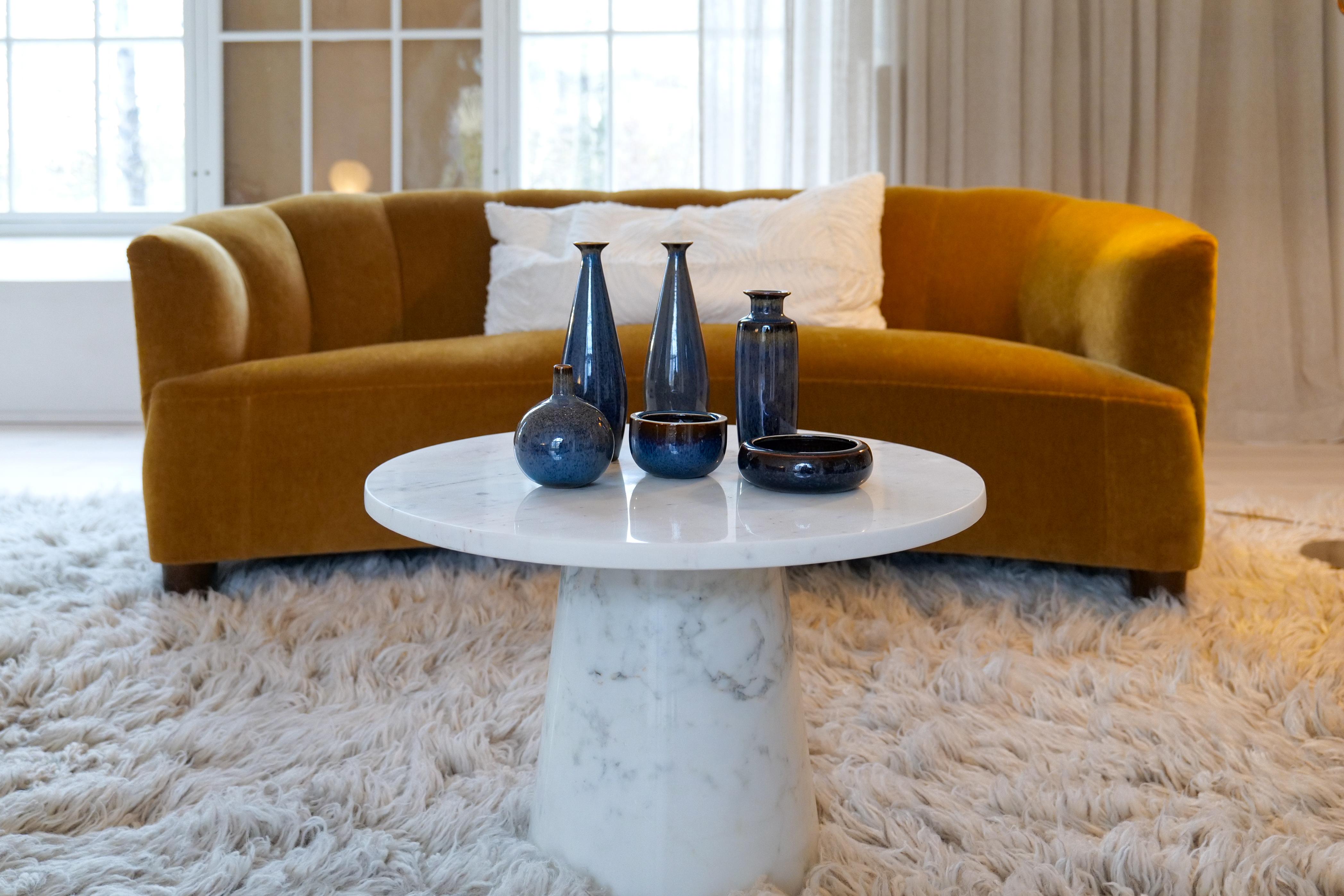 Mid-Century Modern Midcentury Modern Collection of 6 Vessels Carl Harry Stålhane Rörstrand Sweden For Sale