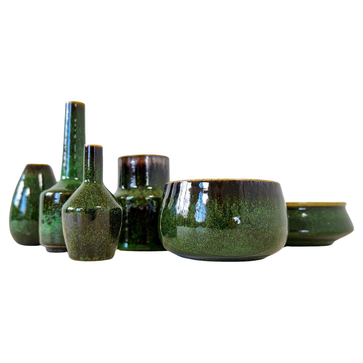 Collezione di ceramiche del Midcentury Modern Rörstrand Carl-Harry Stålhane, Svezia