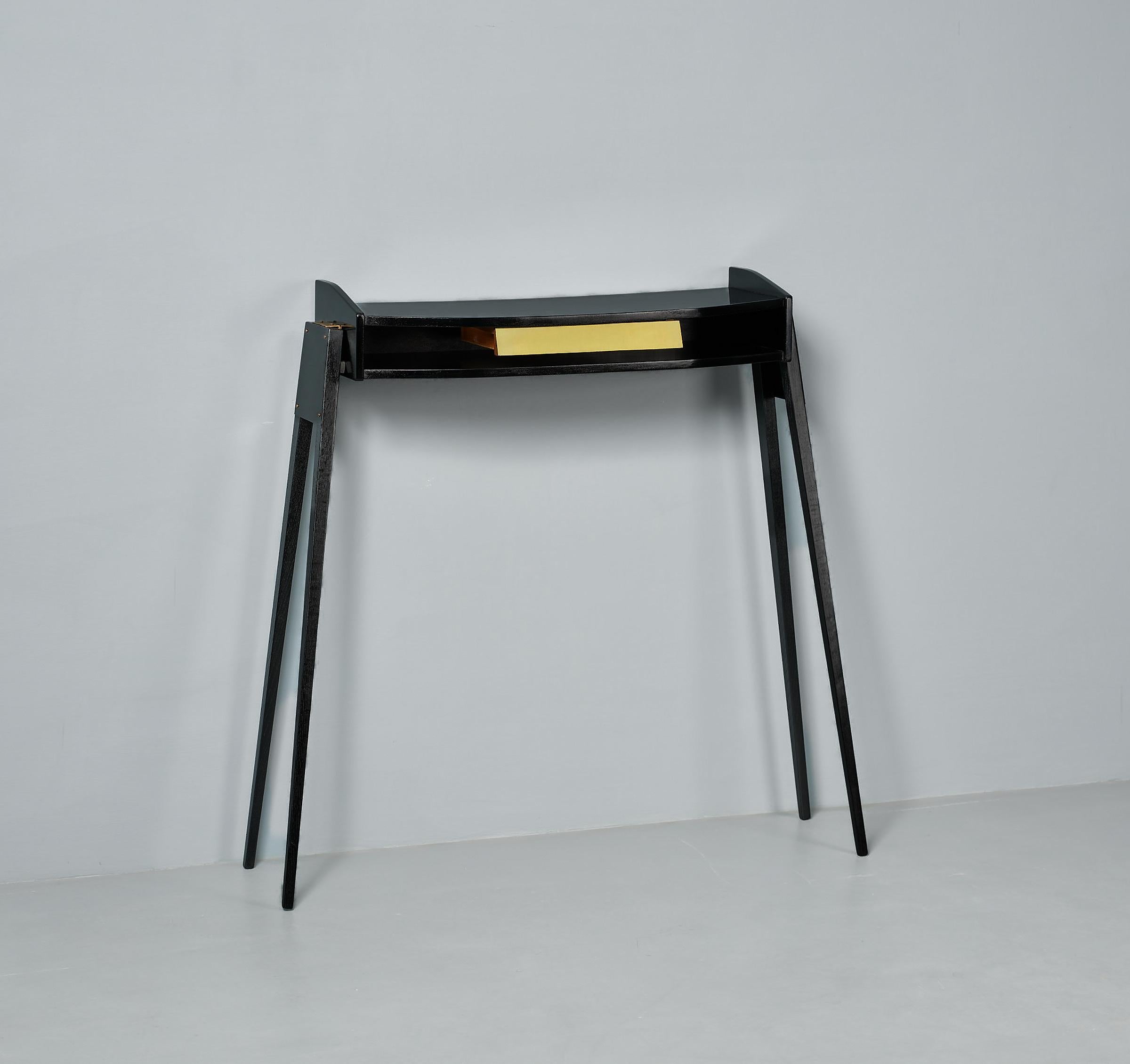 Brass Midcentury Modern Console: Retro4m’s Restyling For Sale