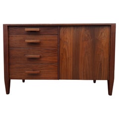 Midcentury Modern Crafted Black Walnut Dresser