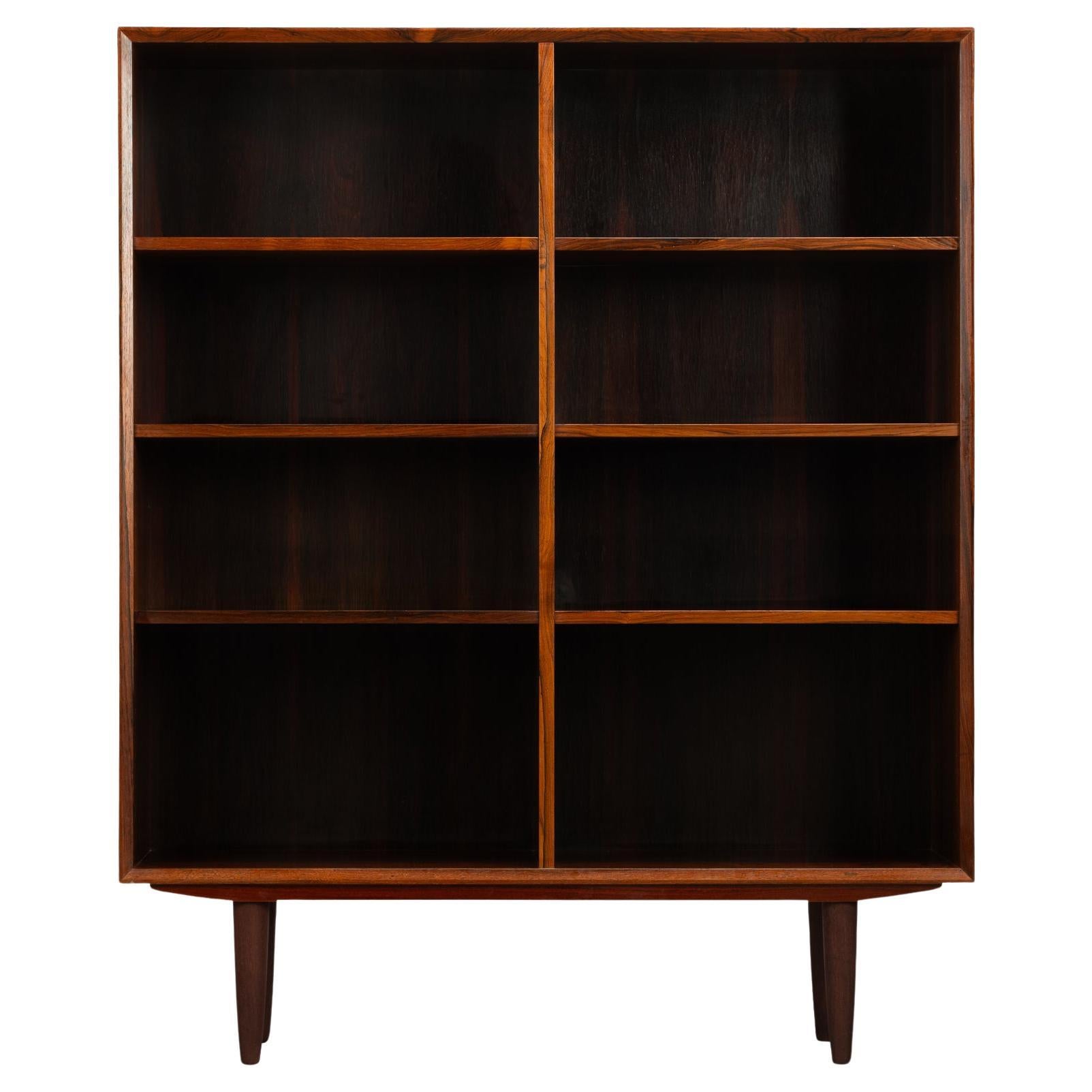 Midcentury Modern Danish Design Rosewood Bookcase, 1960s