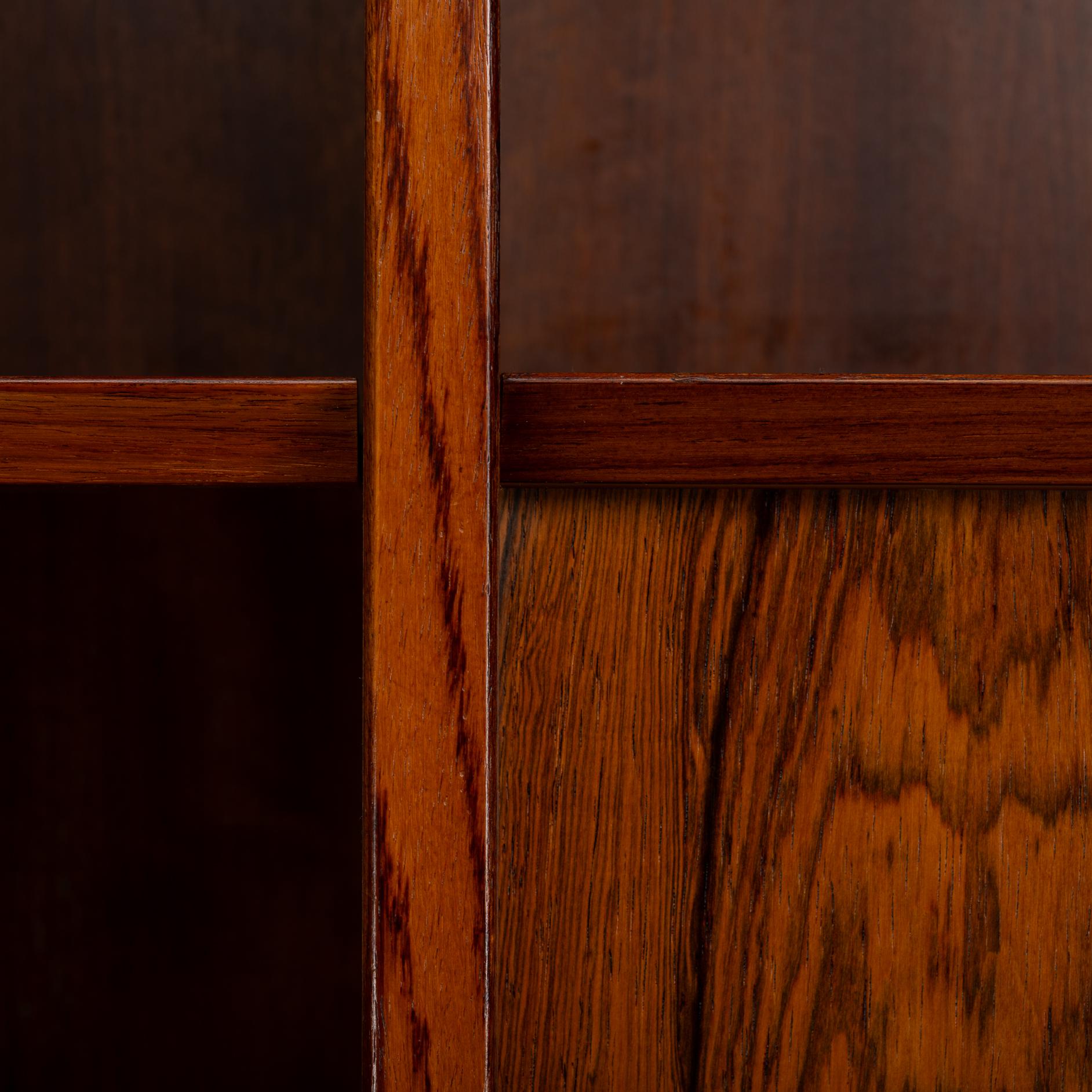 Libreria in palissandro di Hundevad & Co. di design danese del Medioevo, anni '60 in vendita 3