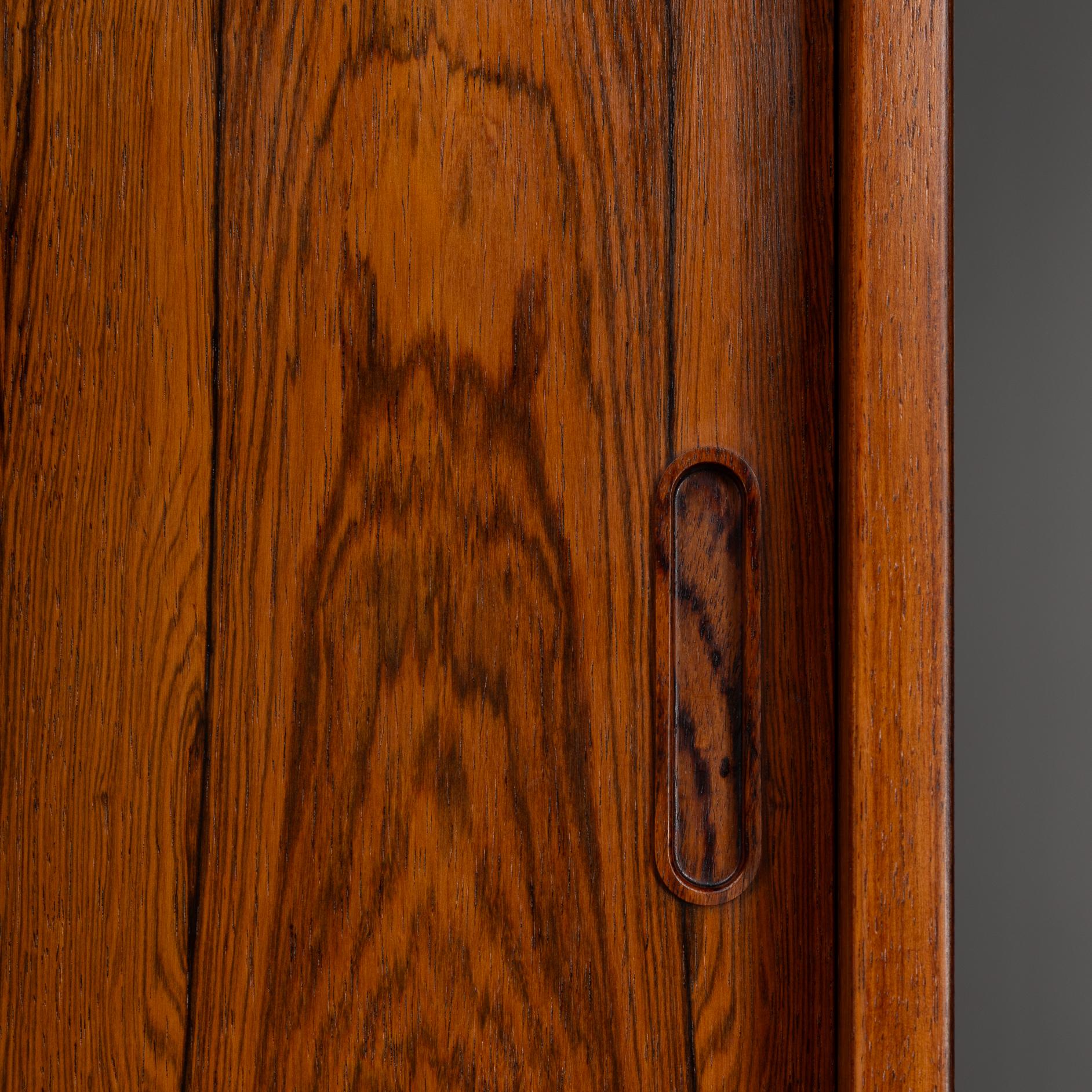 Palissandro Libreria in palissandro di Hundevad & Co. di design danese del Medioevo, anni '60 in vendita