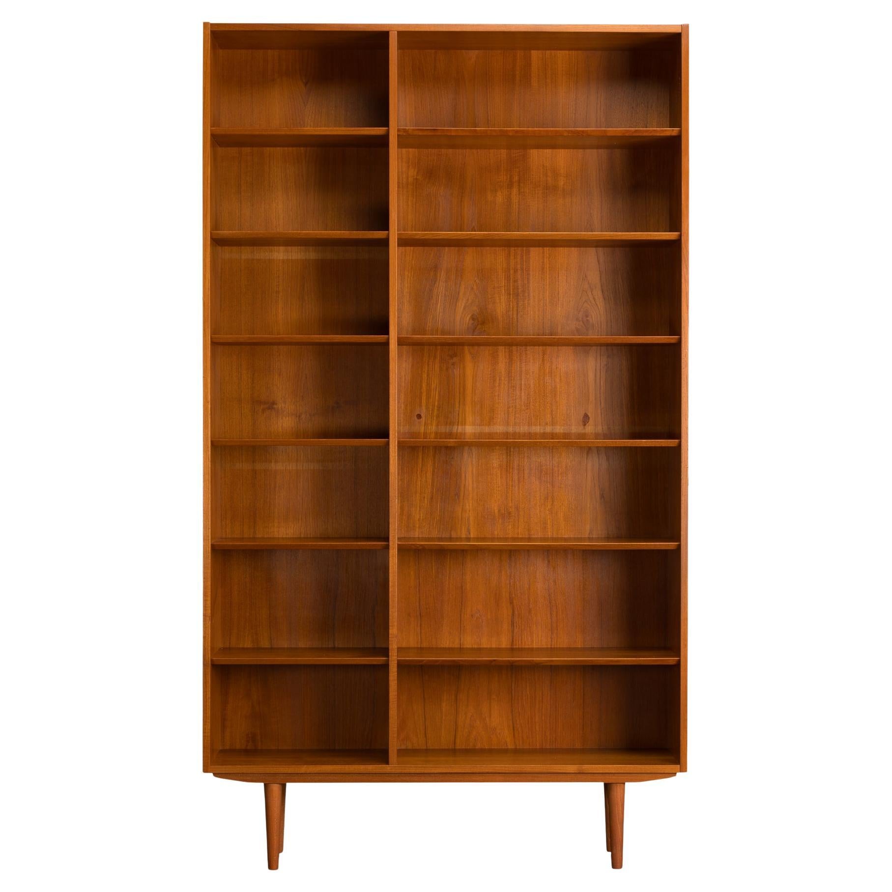 Grete Jalk Scandinavian Mid-Century Modern Design Teak Bookcases, 1950s ...