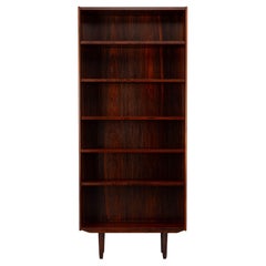 Midcentury Modern Danish High  Rosewood Bookcase by Brouer Mobelfabrik, 1960s