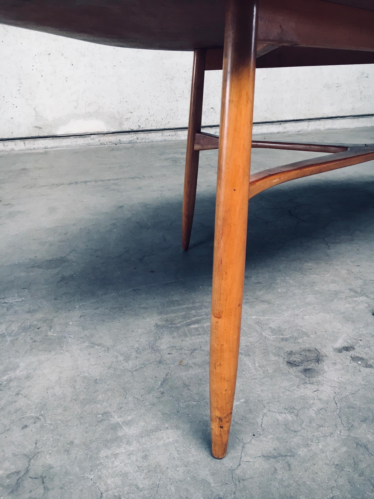 Moderner Boomerang-Couchtisch aus der Mitte des Jahrhunderts von Svante Skogh, Schweden 1960er Jahre im Angebot 10