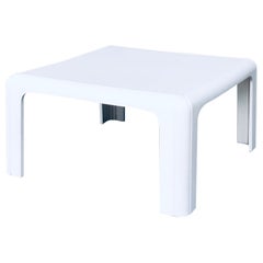 Vintage Midcentury Modern Design Coffee Table by Gae Aulenti for Kartell, Italy 1974