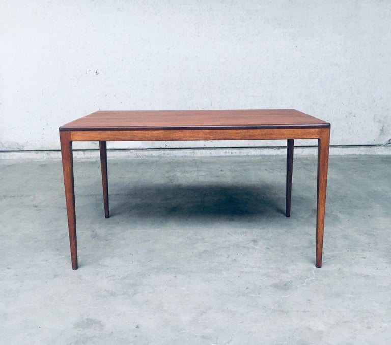 Oak Mid-Century Modern Design Dining Table by Hartmut Lohmeyer for Wilkhahn, 1958 For Sale