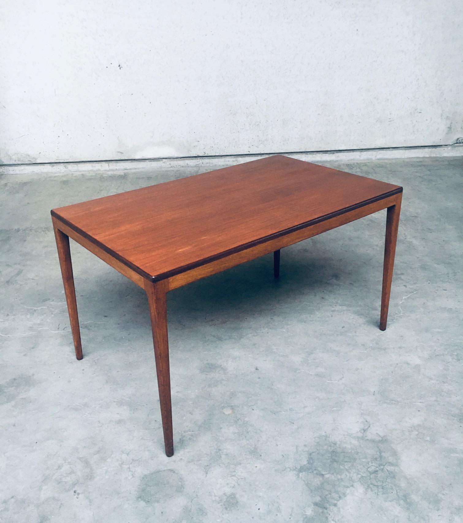 Mid-Century Modern Design Dining Table by Hartmut Lohmeyer for Wilkhahn, 1958 3