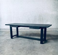 Midcentury Modern Design Dining Table / Desk by J. Batenburg for MI