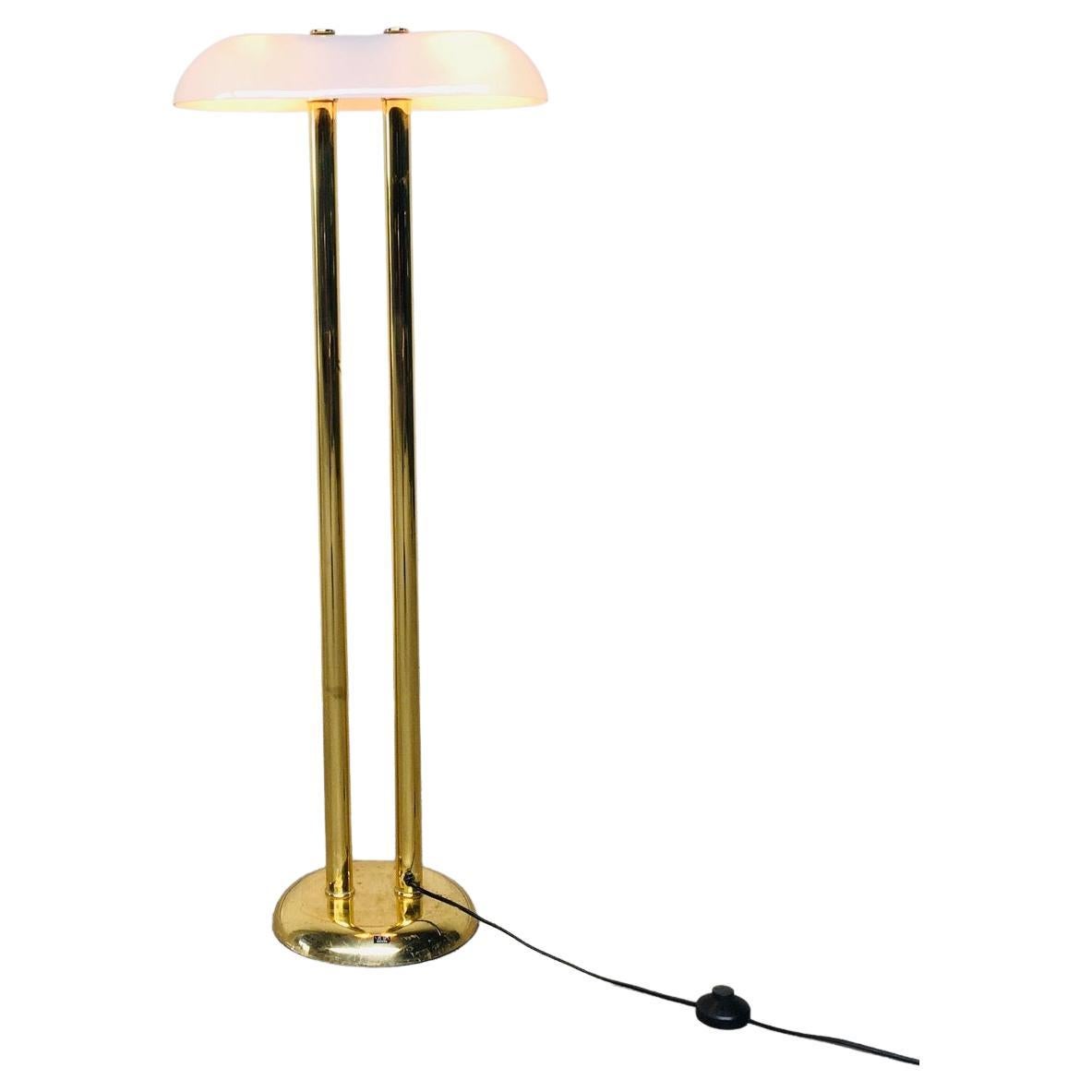 Mid-Century Modern Design Floor Lamp by Vibia Spain, 1970's For Sale