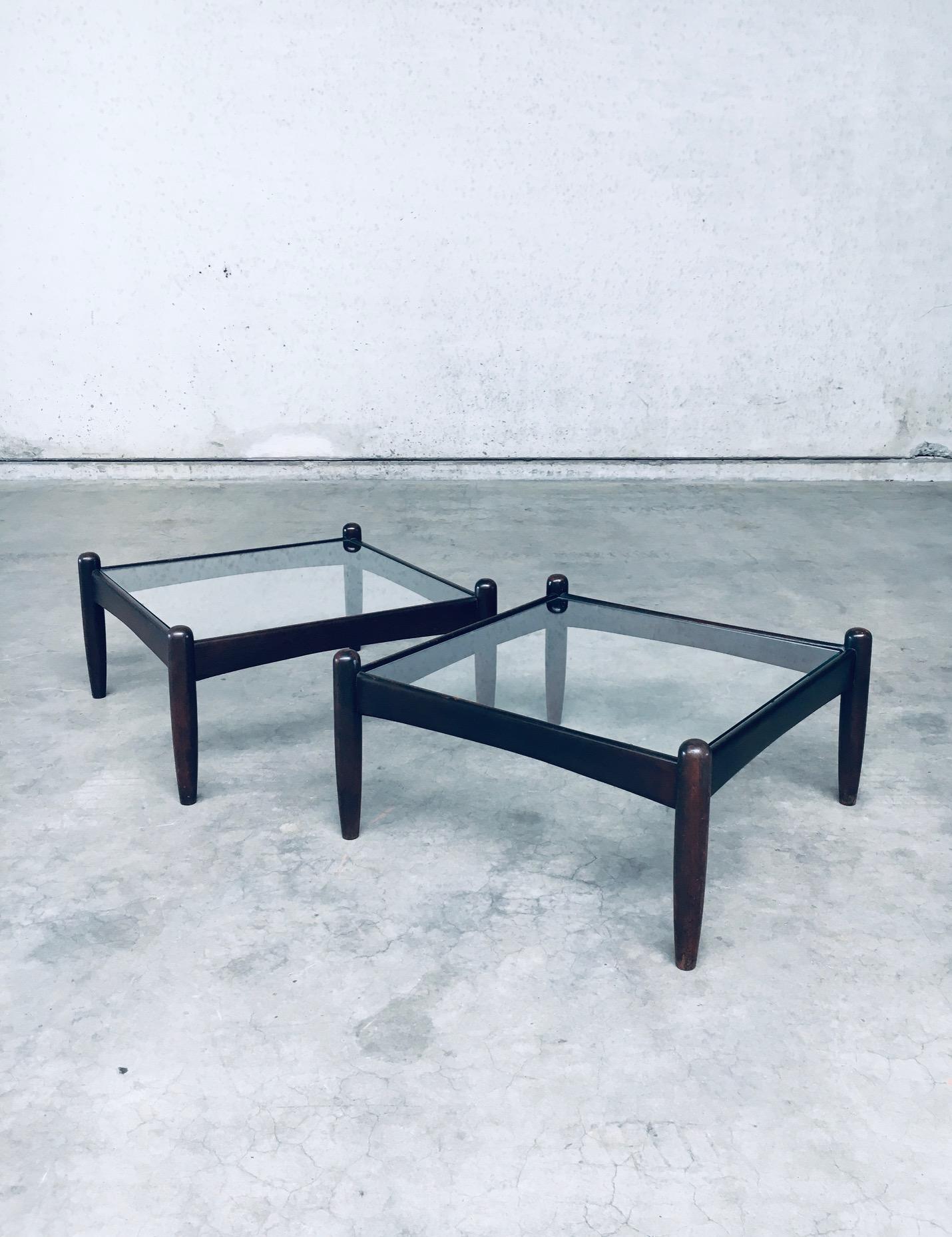 Juego de mesa auxiliar baja de diseño moderno de mediados de siglo, Suecia Años 60 en Bueno estado para la venta en Oud-Turnhout, VAN