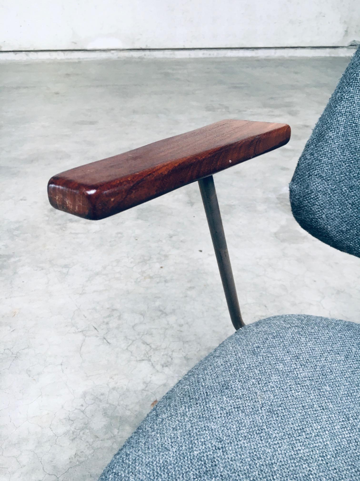 Ensemble de chaises de bureau de Wim Rietveld pour Kembo, années 1950 en vente 13