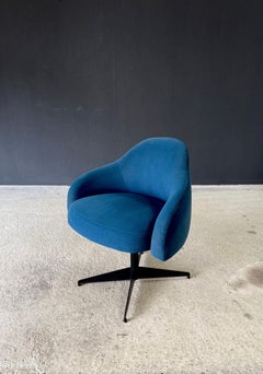 Midcentury Modern Design Side Chair, France 1960's