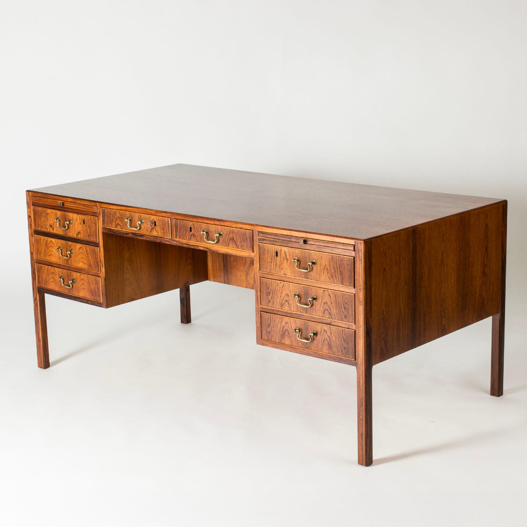Milieu du XXe siècle Bureau moderne du milieu du siècle par Ole Wanscher, A.J. Iversen, Danemark, années 1950 en vente