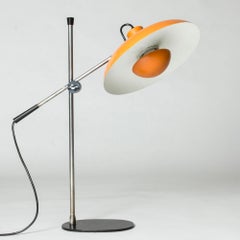 Lámpara de escritorio moderna de mediados de siglo de Piet Hein, Lyfa, Dinamarca, años 60
