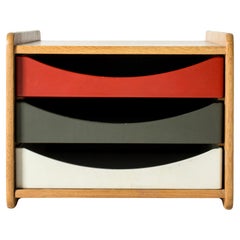 Organizzatore da scrivania moderno del Medioevo di Børge Mogensen, anni '60