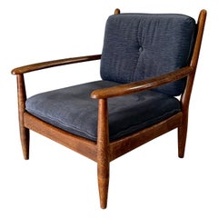 Midcentury Modern Dutch Design Lounge Chair, Netherlands 1960's