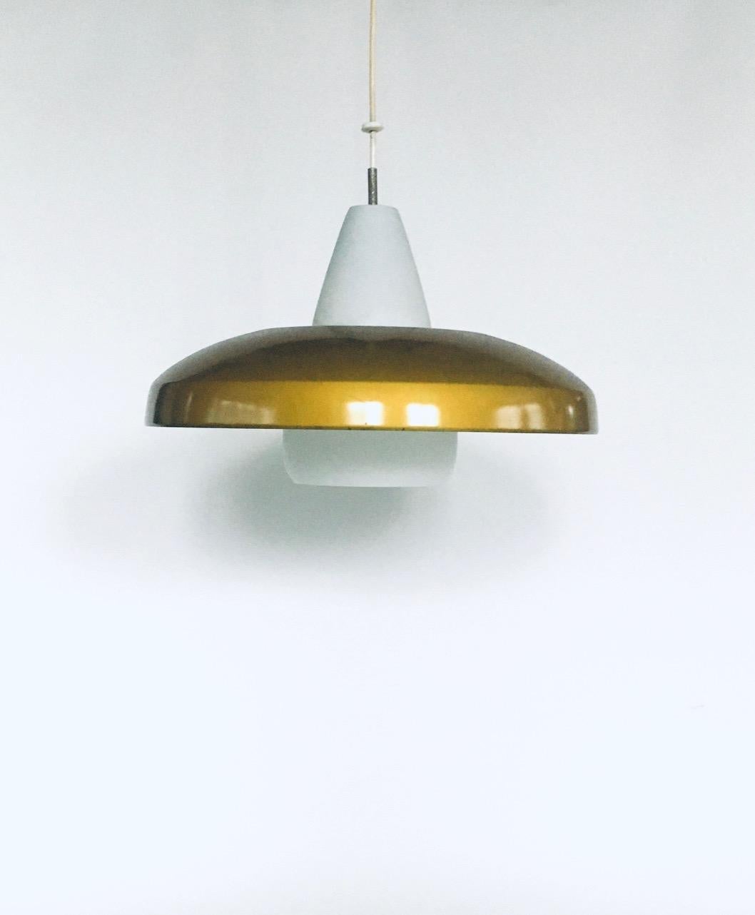 Mid-20th Century Mid-Century Modern Dutch Design Pendant Lamp by Philips, 1950s For Sale