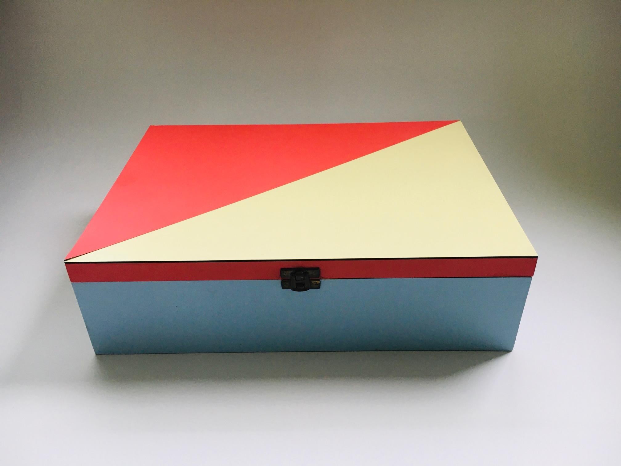 Mid-Century Modern Midcentury Modern Dutch Design STIJL Modernism Letter Box, 1950's Holland For Sale