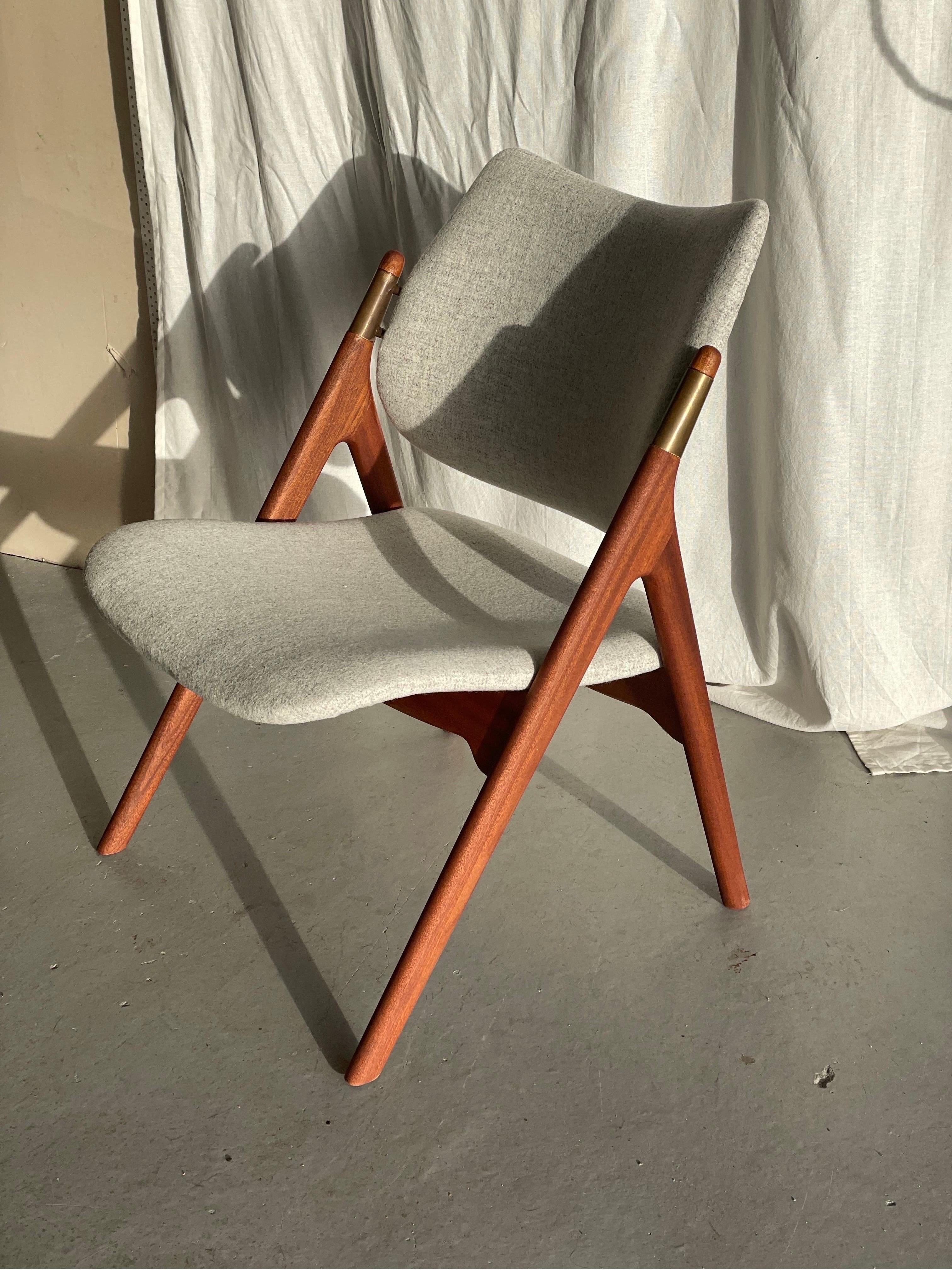 Teak Mid- Century Modern Easy  Chair by  Olav Haug Norway 1960s For Sale