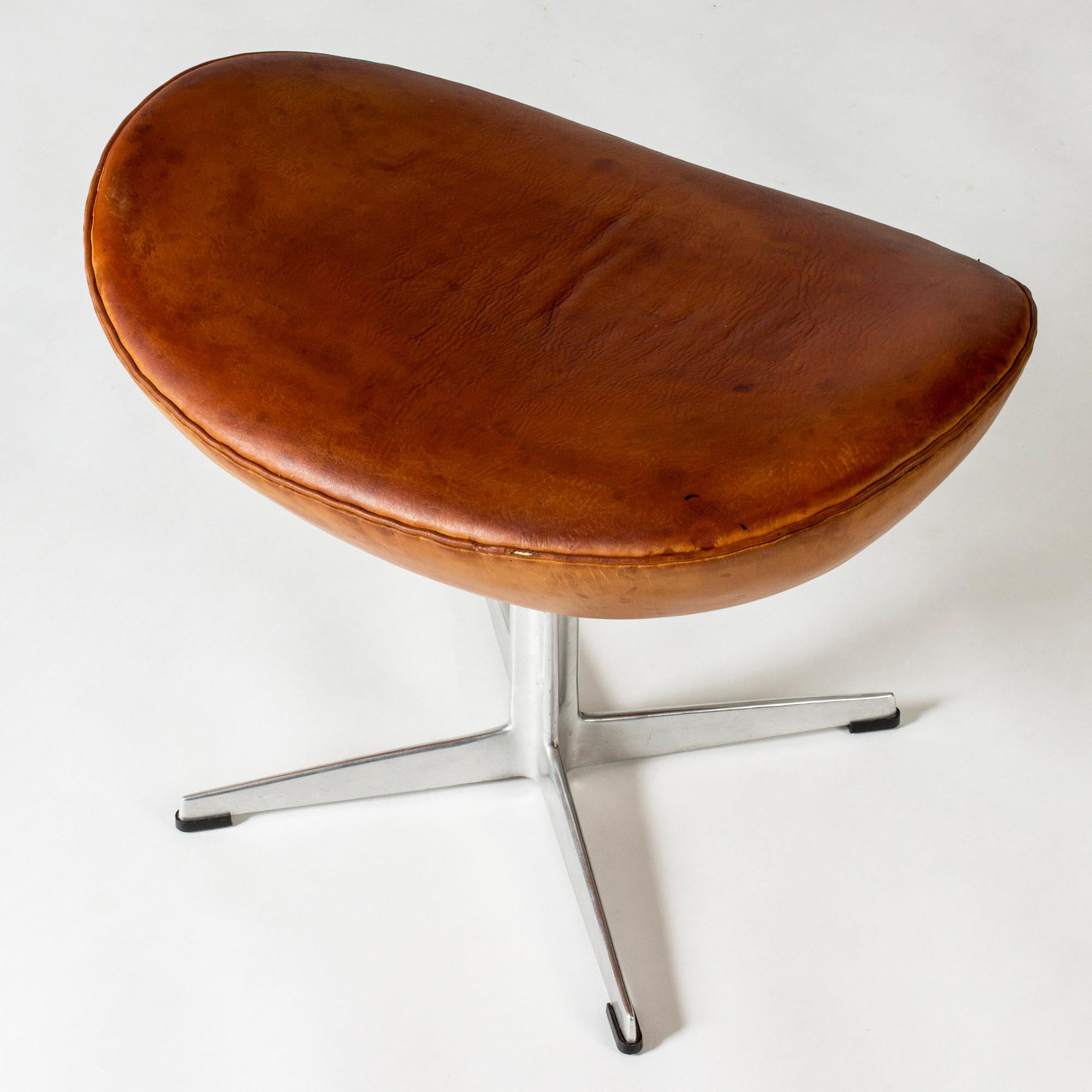 Loungesessel und Ottomane „Egg“ aus der Mitte des Jahrhunderts, Arne Jacobsen, Dänemark, 1950er Jahre im Angebot 2