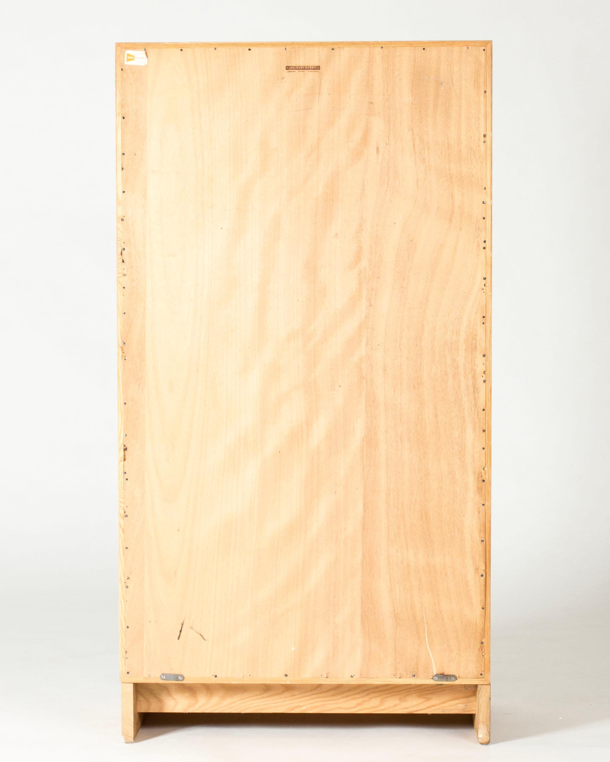 Oak Midcentury Modern Filing Cabinet by Børge Mogensen, Sweden, 1960s For Sale