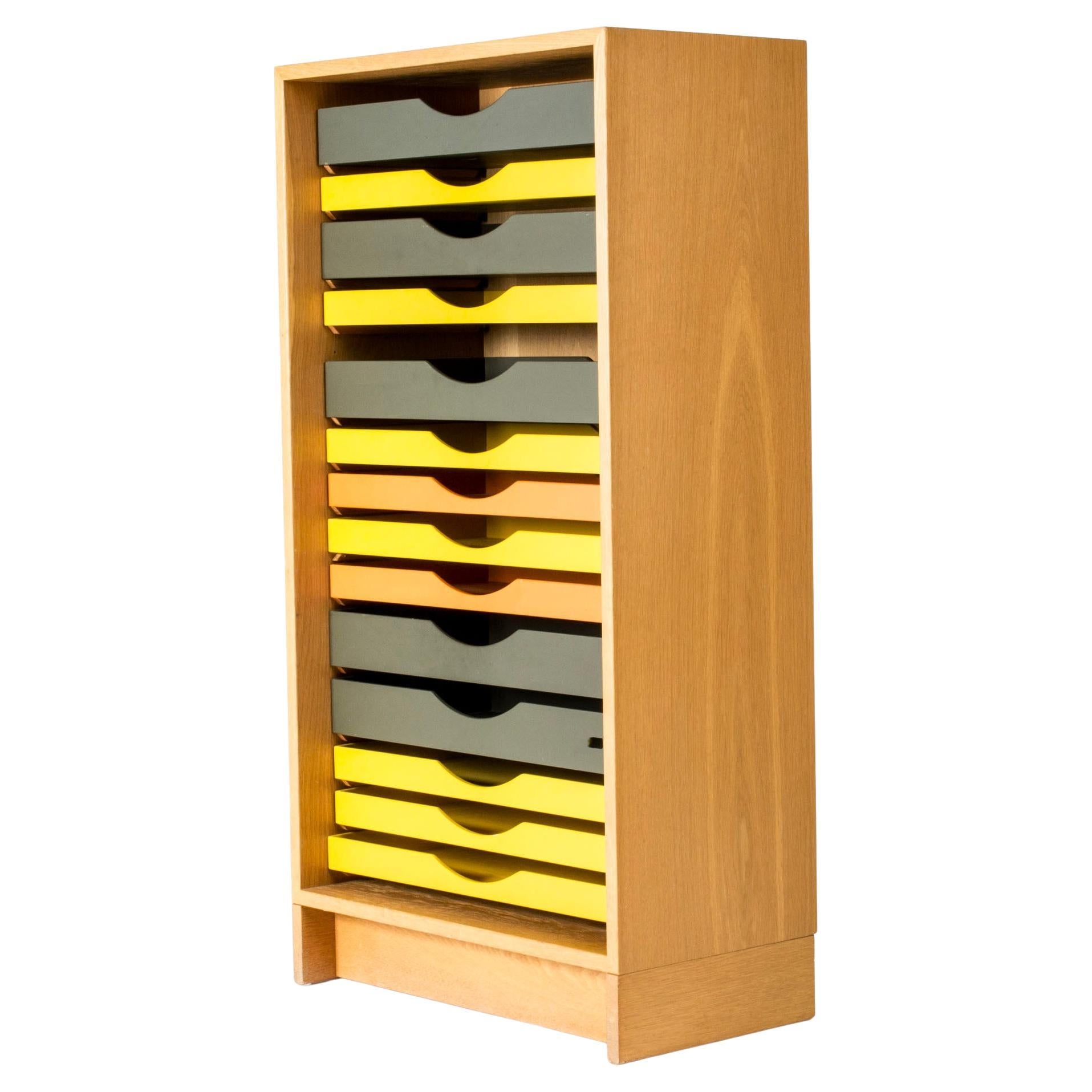 Moderner Aktenschrank aus der Jahrhundertmitte von Børge Mogensen, Schweden, 1960er Jahre