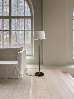 MidCentury Modern Floor Lamp Aage Petersen, for Le Klint, Denmark, 1970s