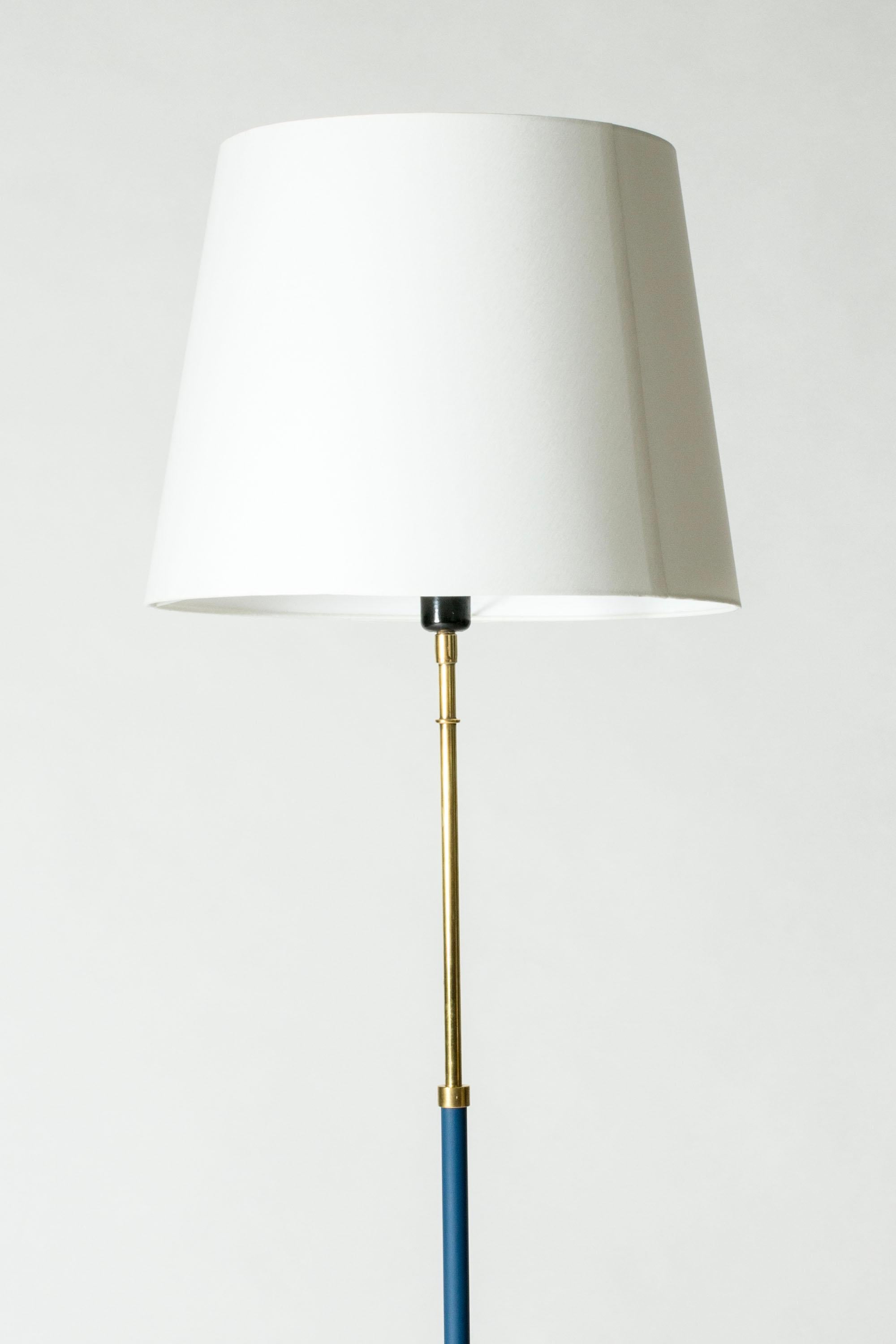 Scandinave moderne Lampadaire The Modernity de Bertil Brisborg, NK, Suède, années 1950 en vente