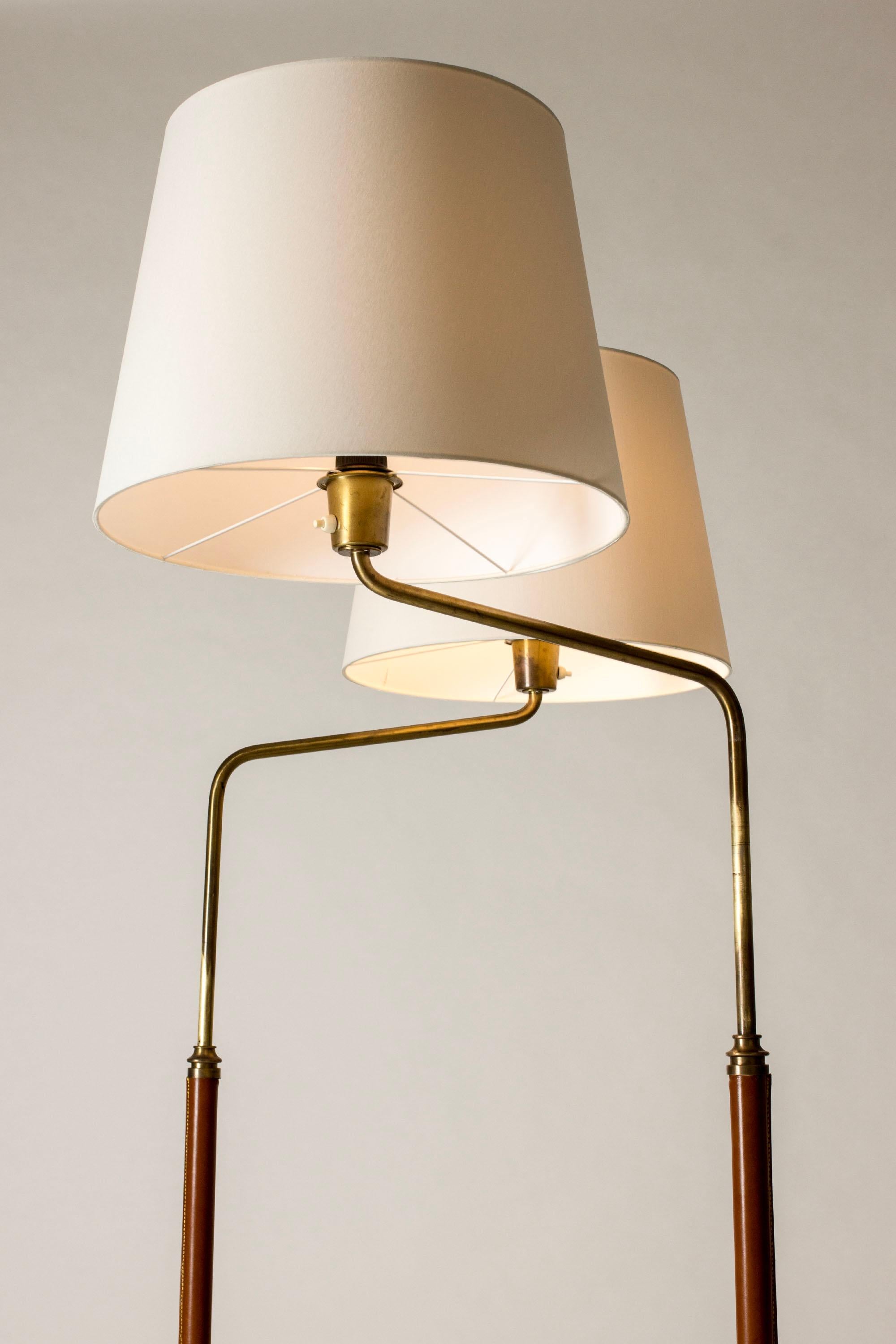 Moderne Stehlampen aus der Mitte des Jahrhunderts von Bertil Brisborg, NK, Schweden, 1940er Jahre (Skandinavische Moderne) im Angebot