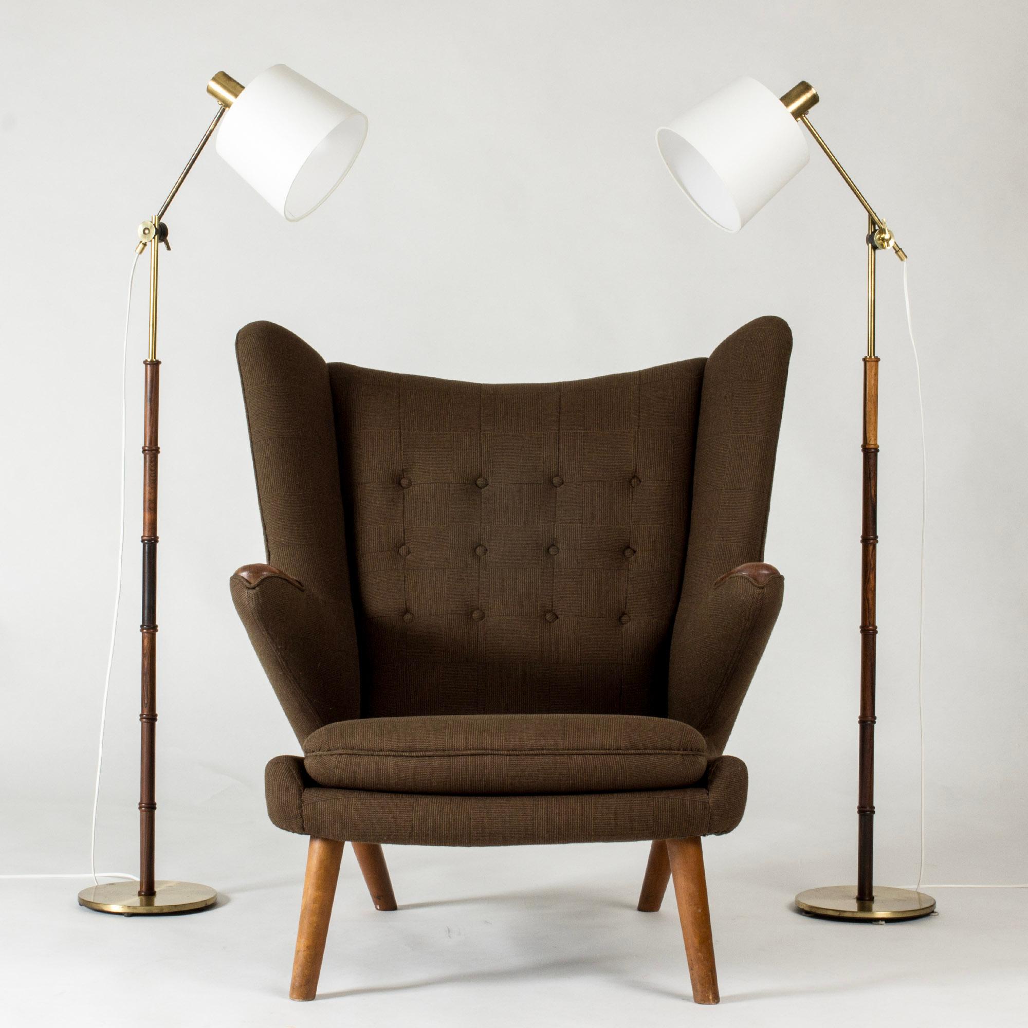 Lampade da terra moderne del Medioevo di Falkenbergs Belysning, Svezia, anni '60 in vendita 3