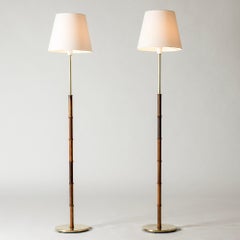 Midcentury Modern Floor Lamps from Falkenbergs Belysning, Sweden, 1960s