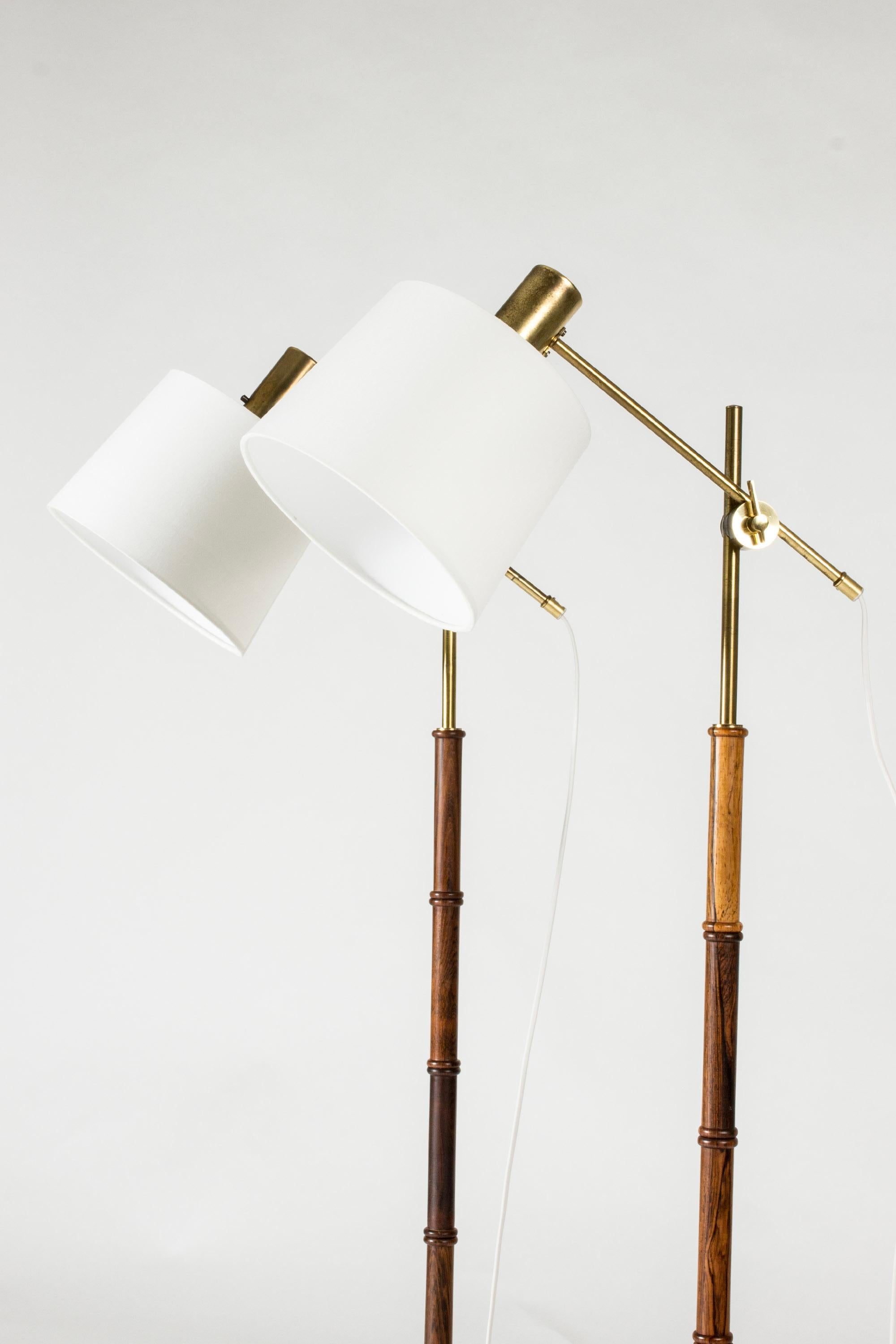 Scandinavo moderno Lampade da terra moderne del Medioevo di Falkenbergs Belysning, Svezia, anni '60 in vendita