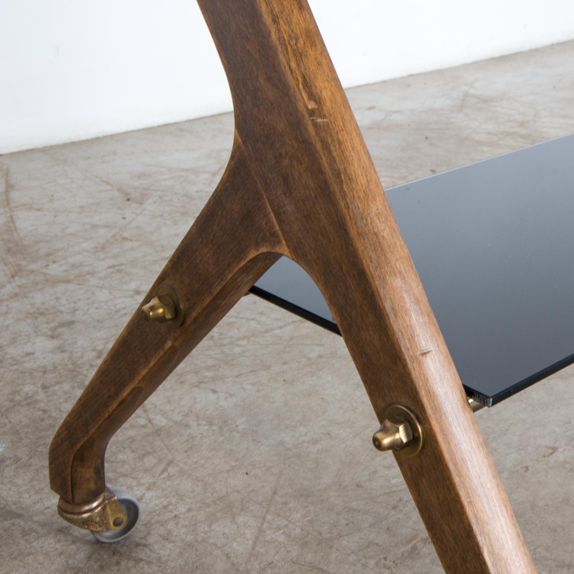 Mid-Century Modern French Bar Cart 7
