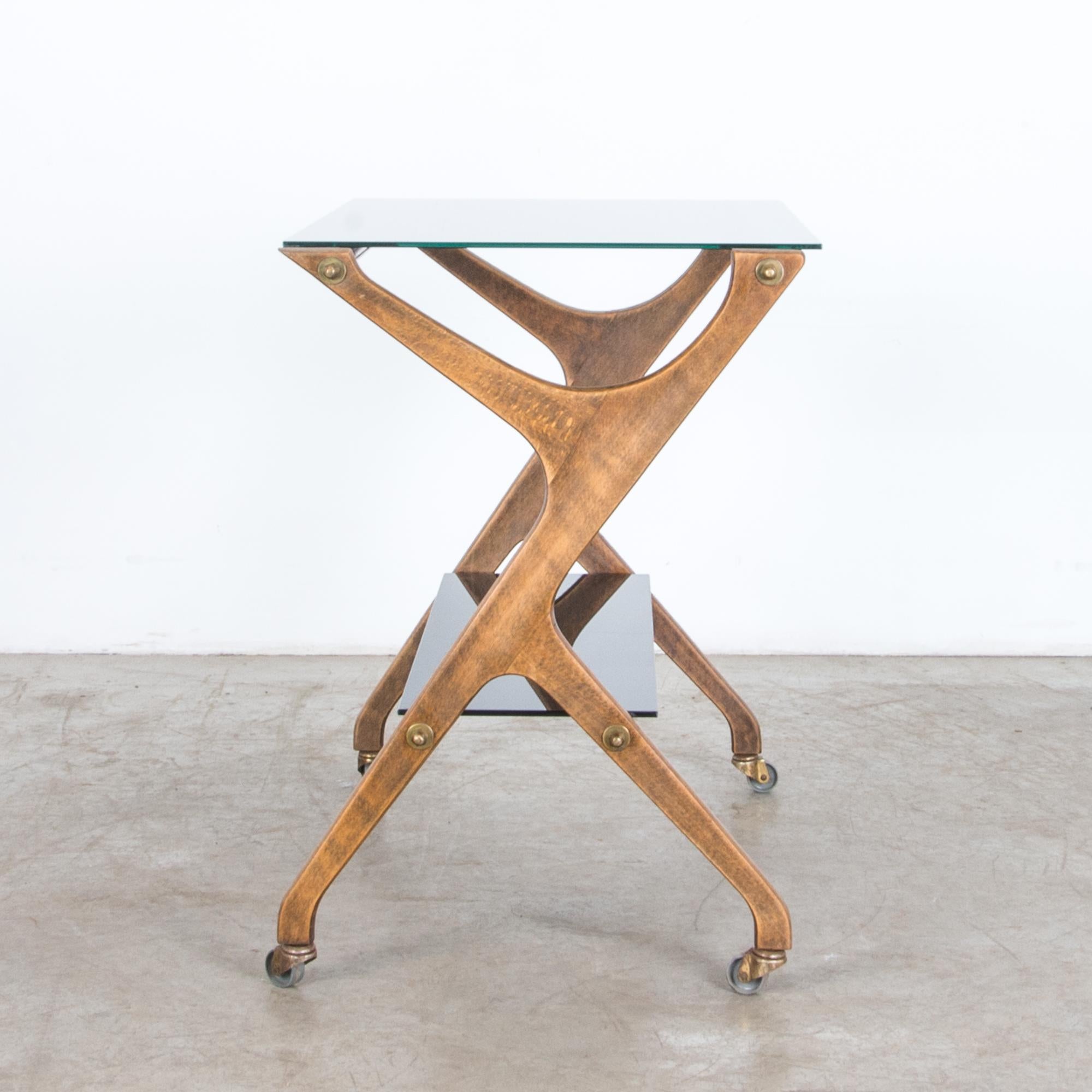 Mid-20th Century Mid-Century Modern French Bar Cart