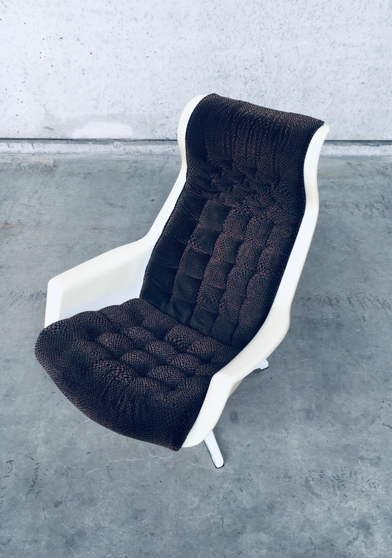 Danish Midcentury Modern 'Galaxy' Lounge Chair by Alf Svensson for Dux, Denmark 1960's