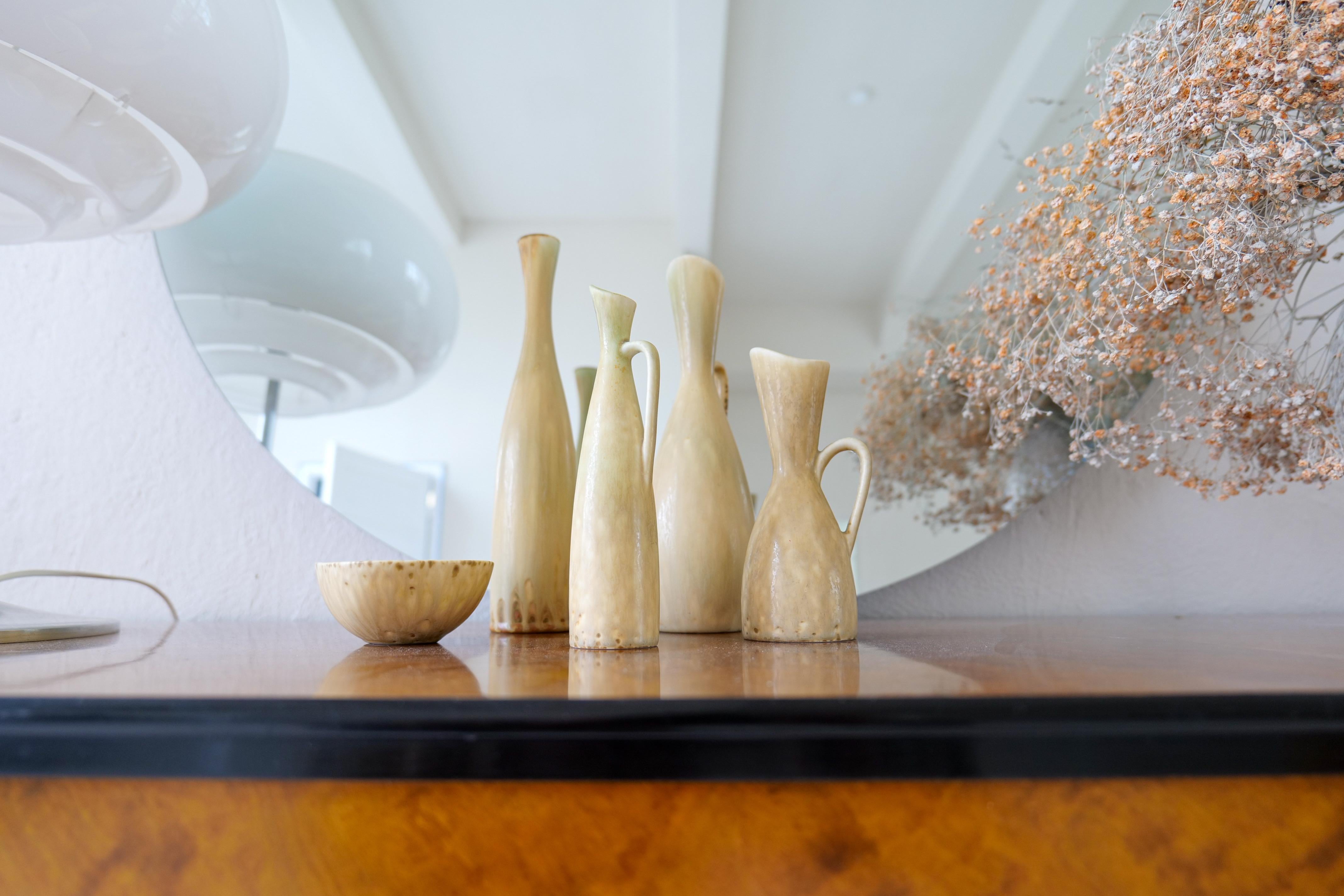 Suédois The Moderns Modern Groupe de 5 Vaisseaux Rörstrand Suède 1950 en vente