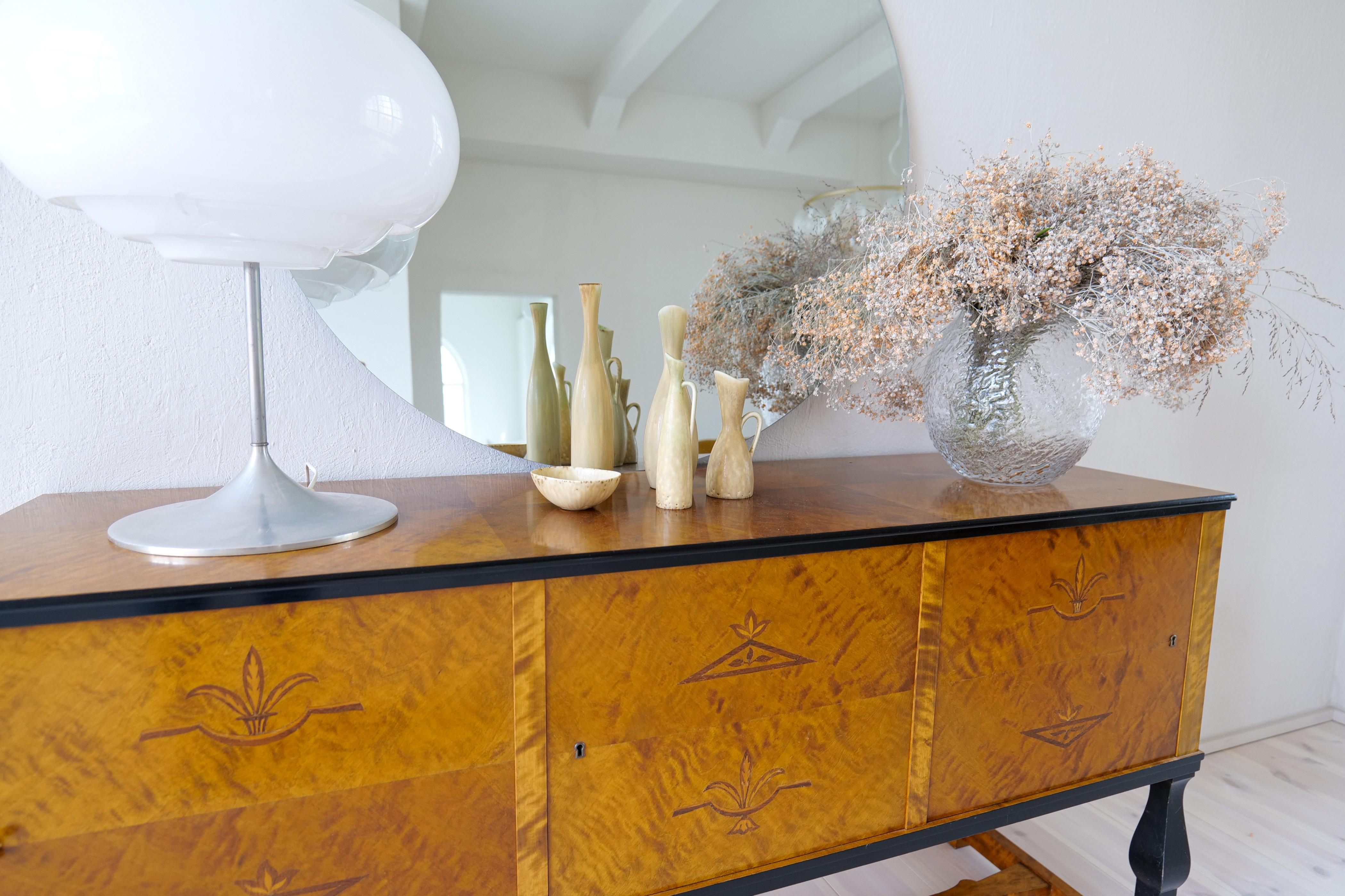 Fait main The Moderns Modern Groupe de 5 Vaisseaux Rörstrand Suède 1950 en vente