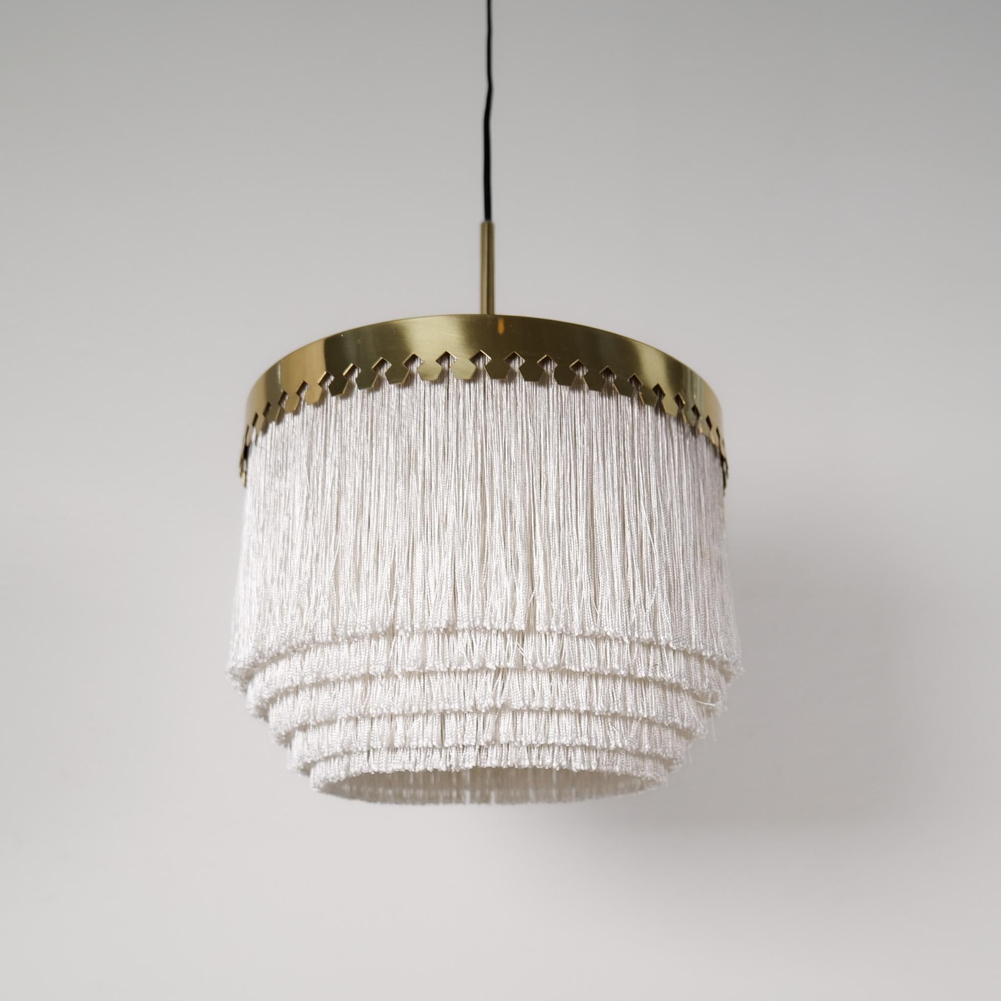 Suédois Lampe à franges pour plafond Hans-Agne Jakobsson, modèle T601, Suède, moderne du milieu du siècle dernier en vente