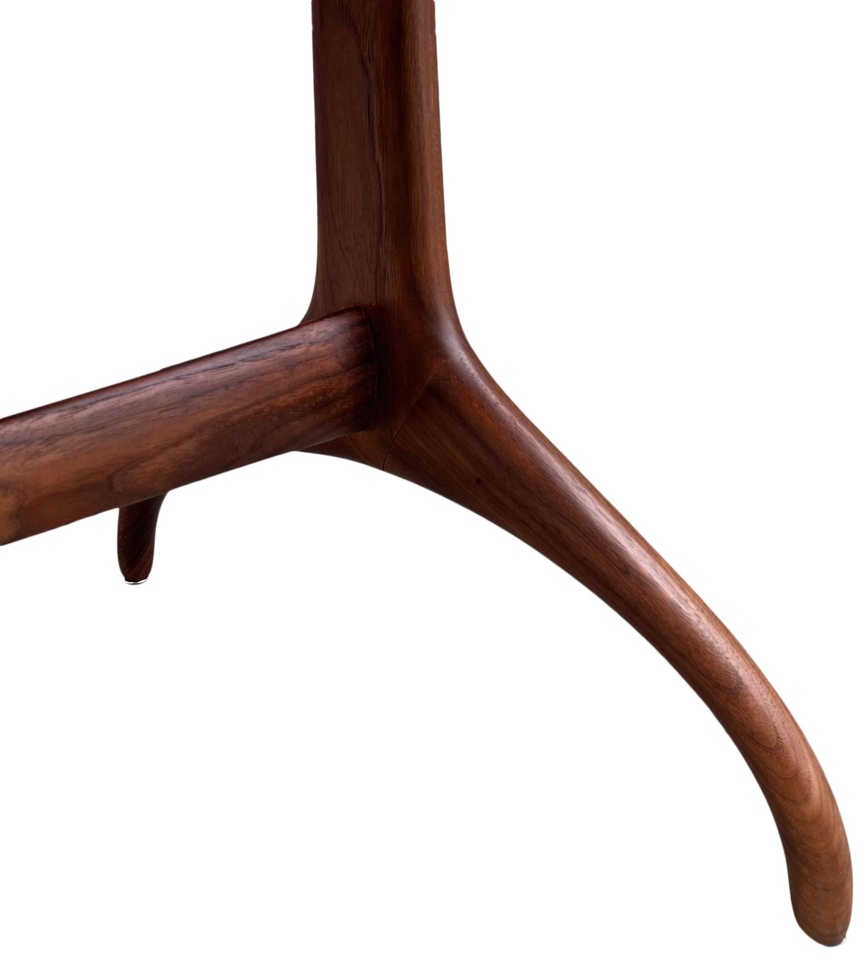 Mid-Century Modern Heritage Henredon Horn Leg Side End Tables 5