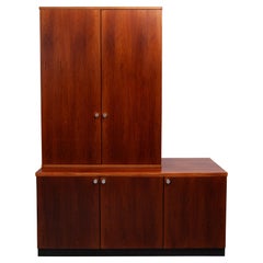 Credenza alta moderna del Medioevo Alfred Hendrickx 1960s