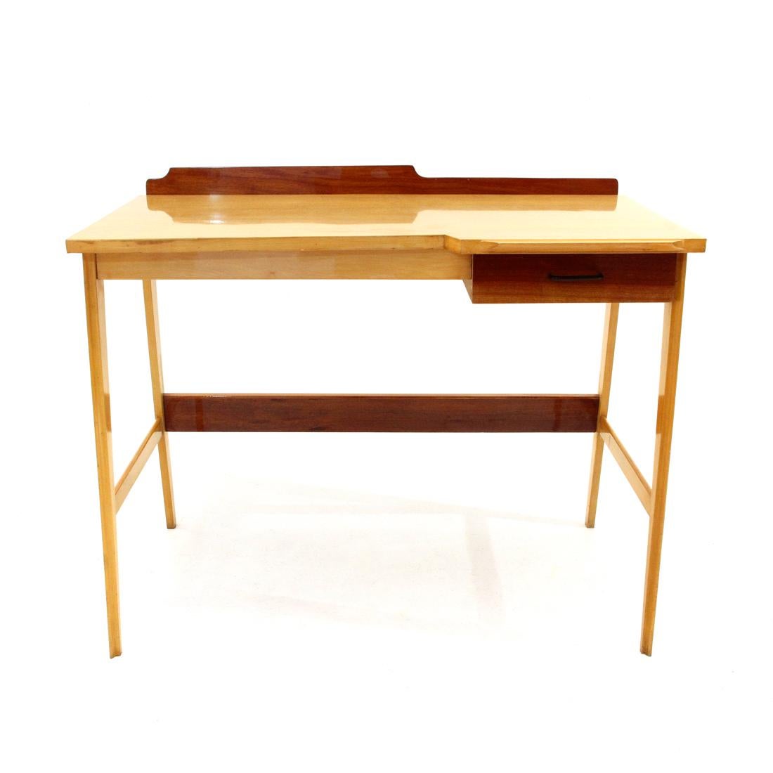 Italian Mid-Century Modern Irregular Desk, 1950s