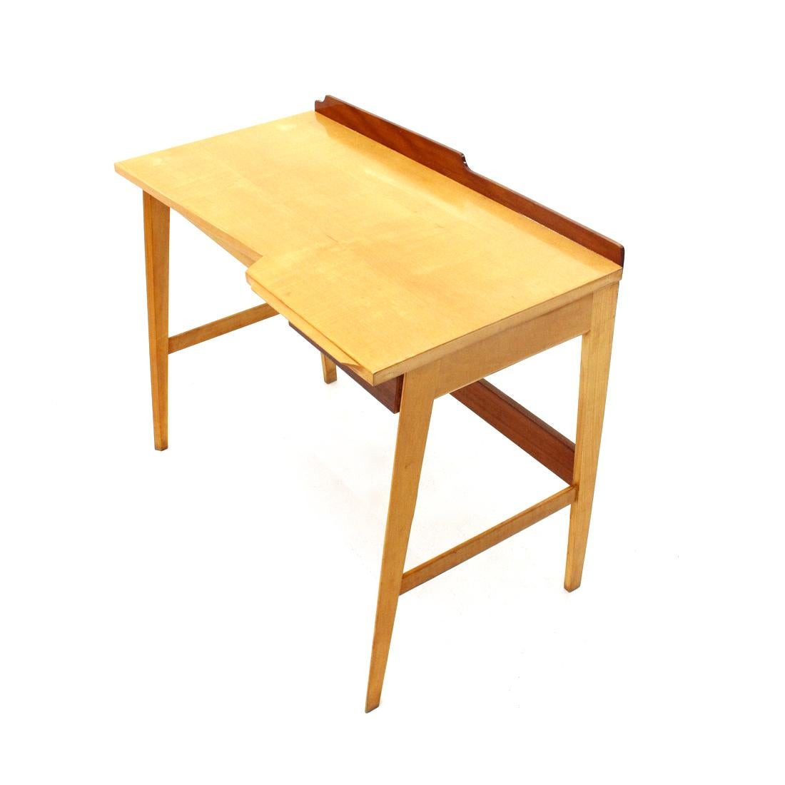 Mid-20th Century Mid-Century Modern Irregular Desk, 1950s